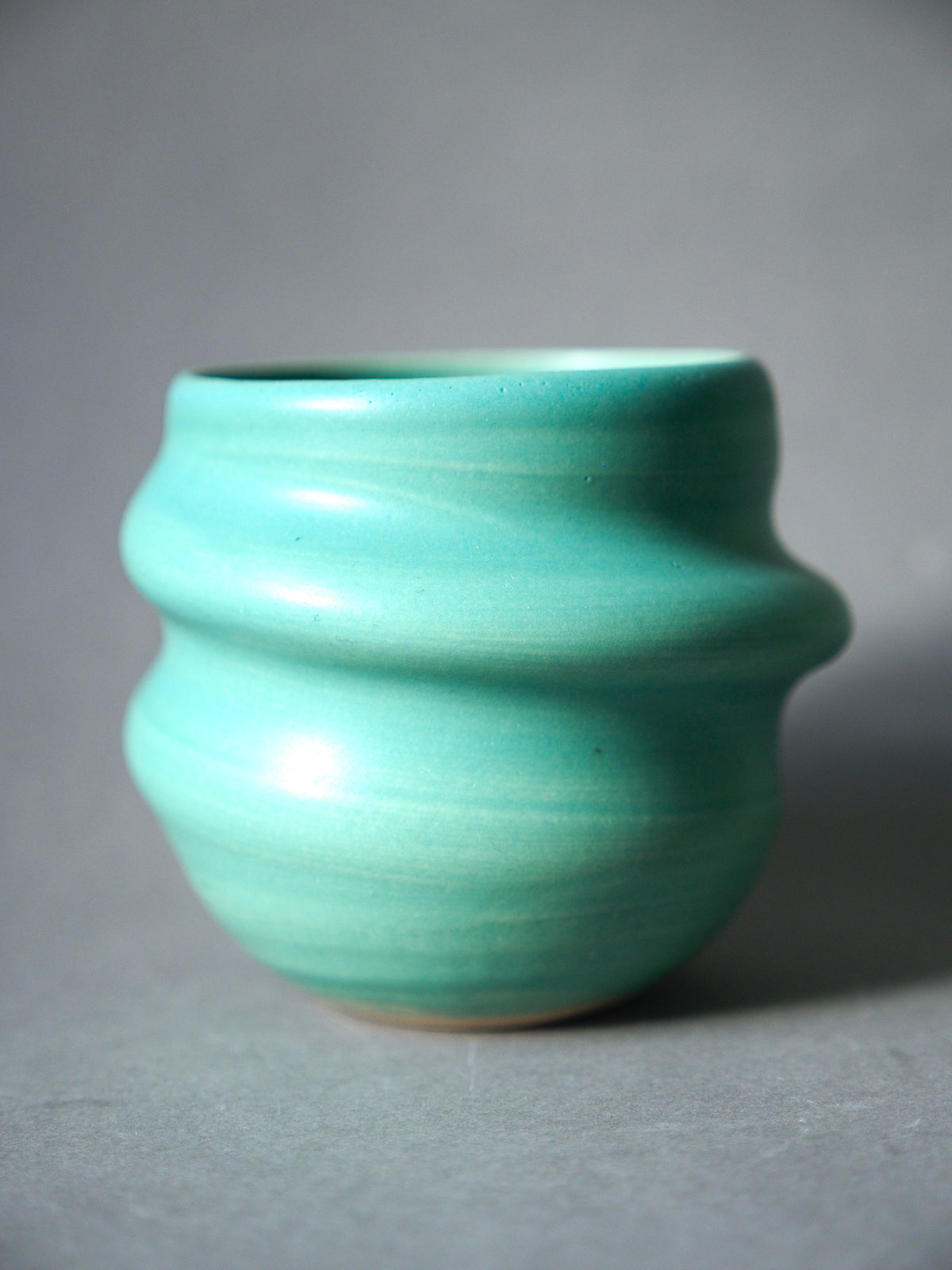 Tafsekopp Mini matt turkis
